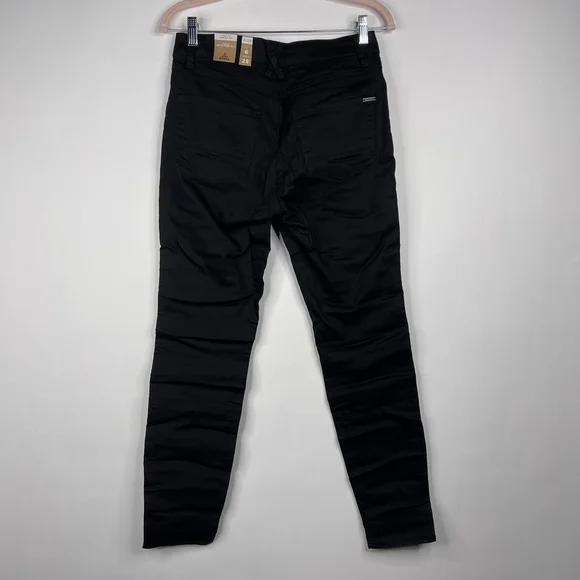 NWT prAna Oday Jean Regular Inseam in Black Out 6 High Rise Skinny #7418 - Picture 8 of 16